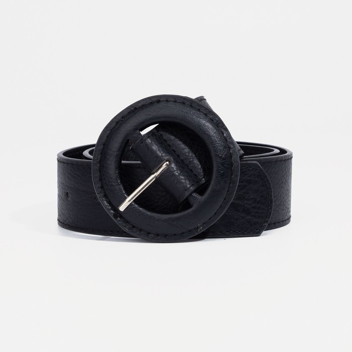 Ремень женский, ширина 4,2 см, цвет чёрный
Ремень женский, ширина 4,2 см, цвет чёрный