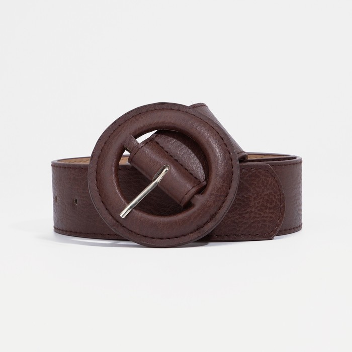 Ремень женский, ширина 4,2 см, цвет коричневый
Ремень женский, ширина 4,2 см, цвет коричневый