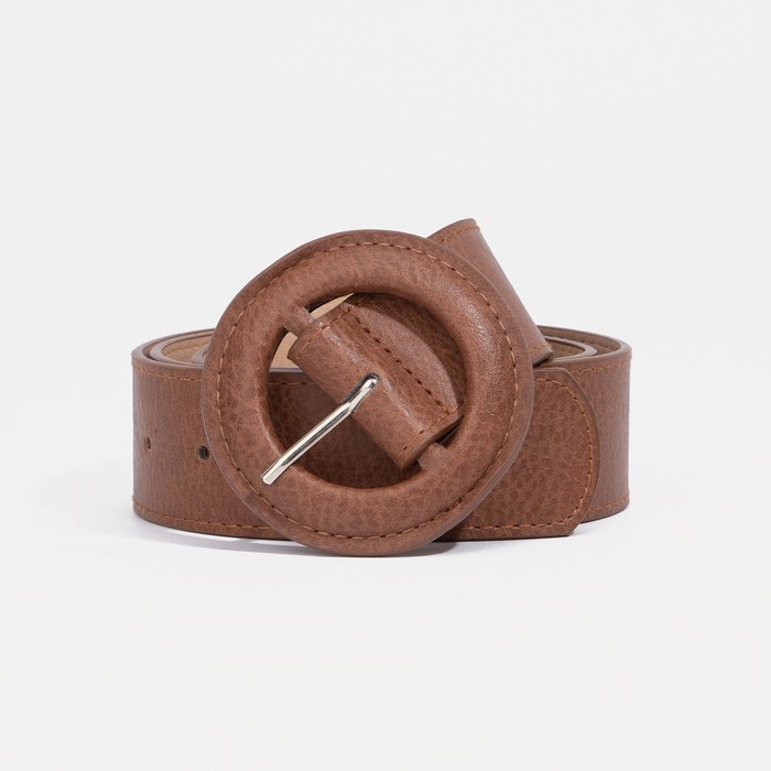 Ремень женский, ширина 4,2 см, цвет светло-коричневый
Ремень женский, ширина 4,2 см, цвет светло-коричневый