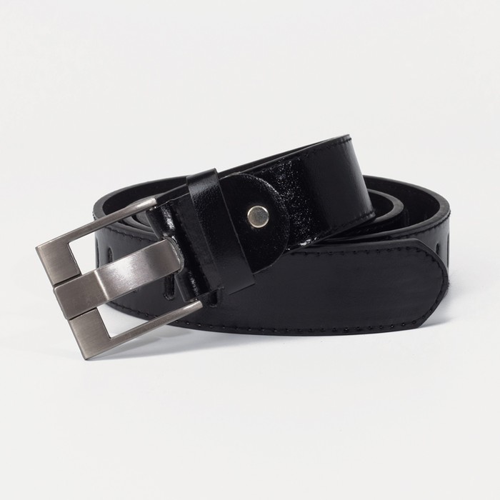 Ремень мужской, ширина 3,6 см, винт, гладкий, пряжка металл, цвет чёрный
Ремень мужской, ширина 3,6 см, винт, гладкий, пряжка металл, цвет чёрный
