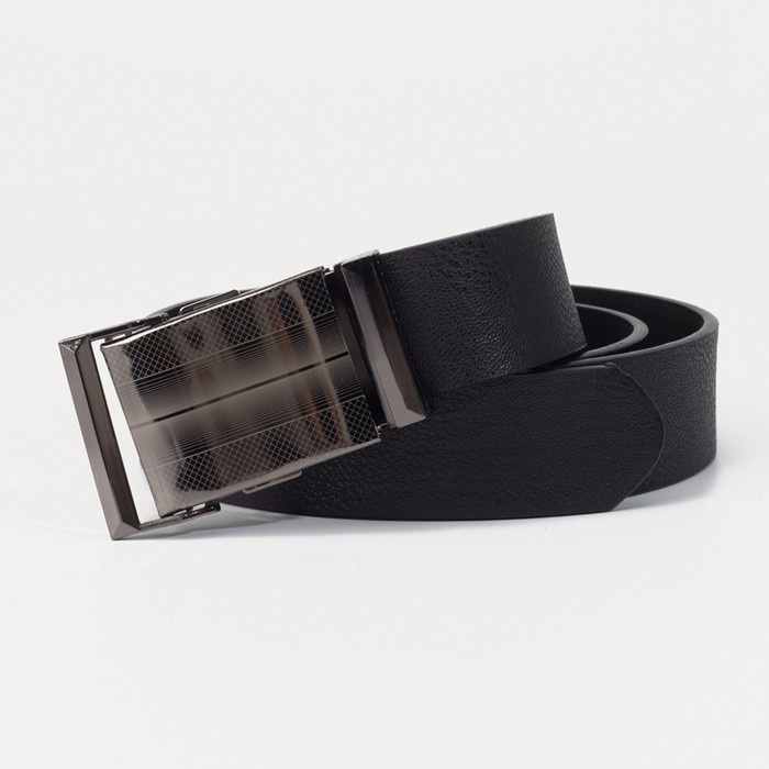 Ремень мужской, ширина 3,6 см, гладкий, автомат, цвет чёрный
Ремень мужской, ширина 3,6 см, гладкий, автомат, цвет чёрный