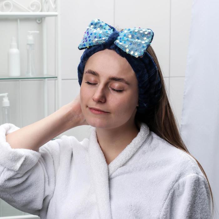 Повязка для умывания «Блеск», цвет МИКС
Повязка для умывания «Блеск», цвет МИКС