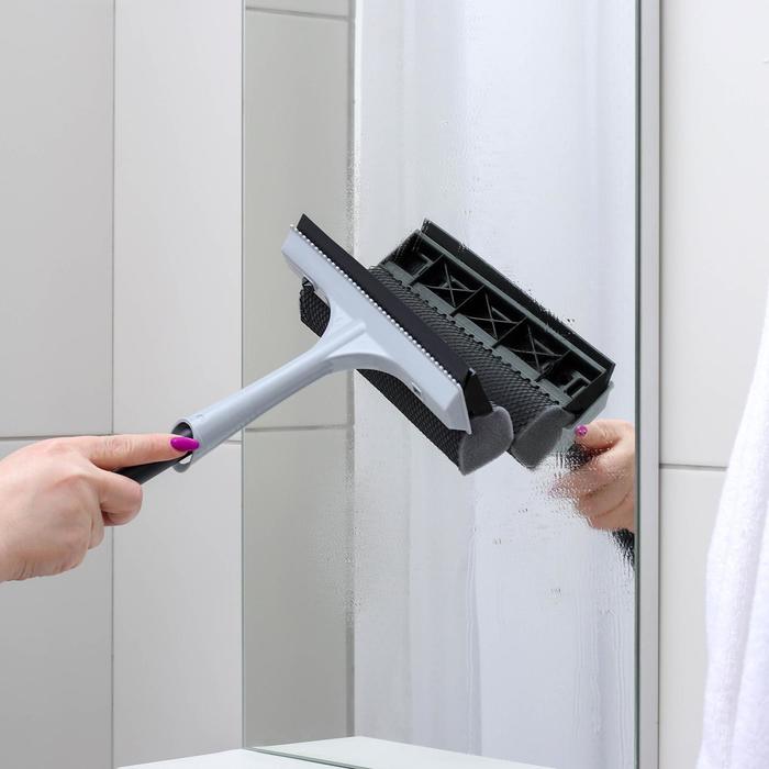 Щётка для мытья окон Quadra Line, с сеткой и ручкой 44 см, цвет серебряный
Щётка для мытья окон Quadra Line, с сеткой и ручкой 44 см, цвет серебряный