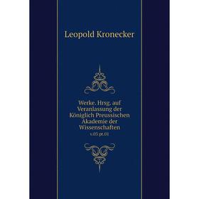 Книга Werke. Hrsg. auf Veranlassung der Königlich Preussischen Akademie der Wissenschaften v.03 pt.01
Книга Werke. Hrsg. auf Veranlassung der Königlich Preussischen Akademie der Wissenschaften v.03 pt.01