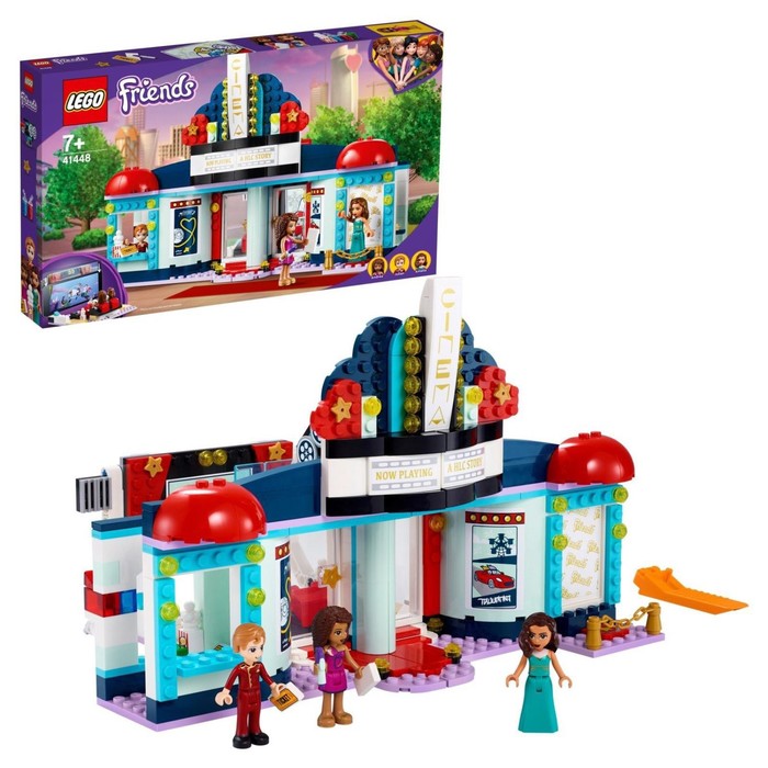 Конструктор Lego Friends «Кинотеатр Хартлейк-Сити»
Конструктор Lego Friends «Кинотеатр Хартлейк-Сити»