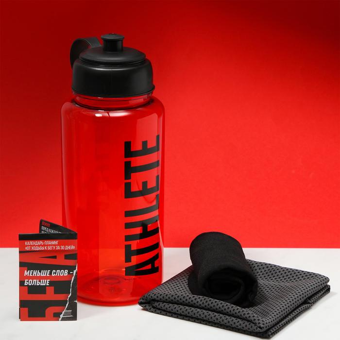 Набор спортивный Run для бега: бутылка, полотенце, носки one size, календарь тренировок
Набор спортивный Run для бега: бутылка, полотенце, носки one size, календарь тренировок