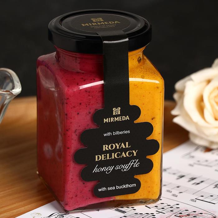 Мёд-суфле «Черника-Облепиха», 340 г
Мёд-суфле «Черника-Облепиха», 340 г