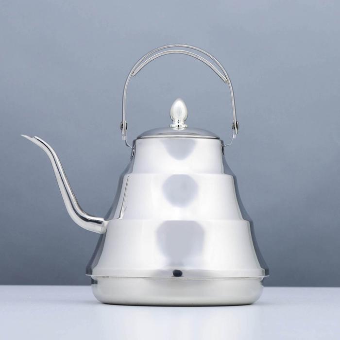 Чайник «Мирор», 2 л, металлическое сито, цвет хромированный
Чайник «Мирор», 2 л, металлическое сито, цвет хромированный