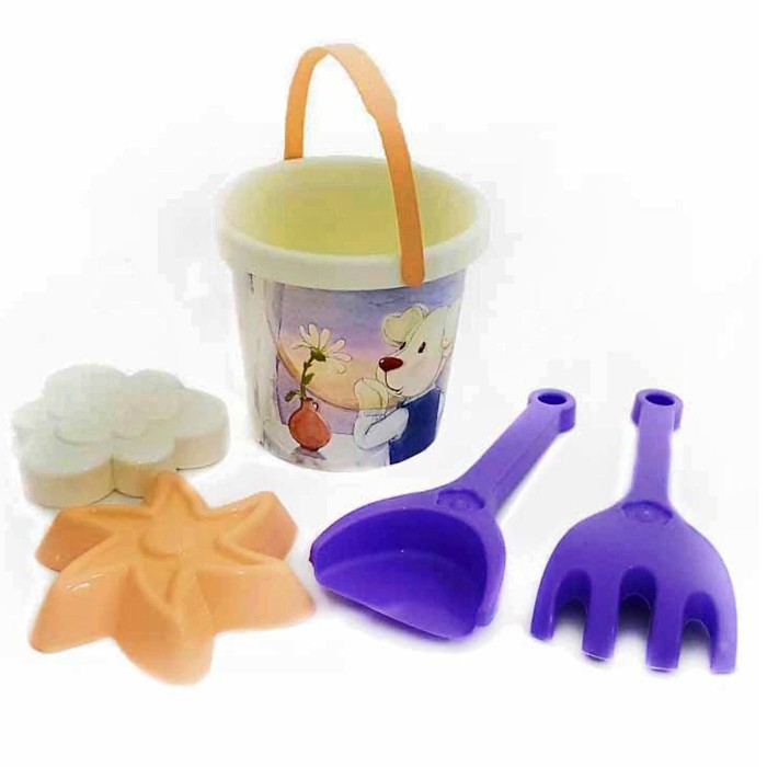 Набор для песка «Прованс», 6 элементов, с термонаклейкой 
Набор для песка «Прованс», 6 элементов, с термонаклейкой