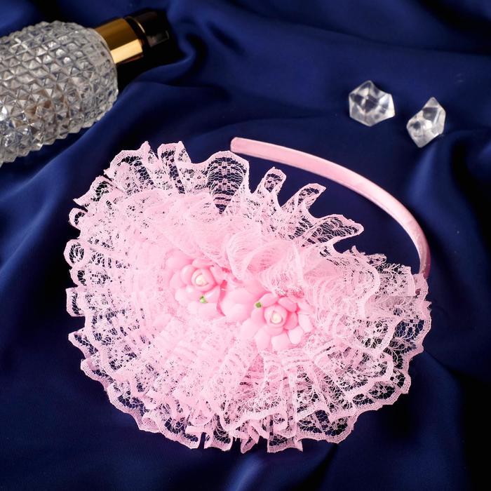 Ободок для волос "Клара" два цветочка, 0,5 см, розовый
Ободок для волос "Клара" два цветочка, 0,5 см, розовый