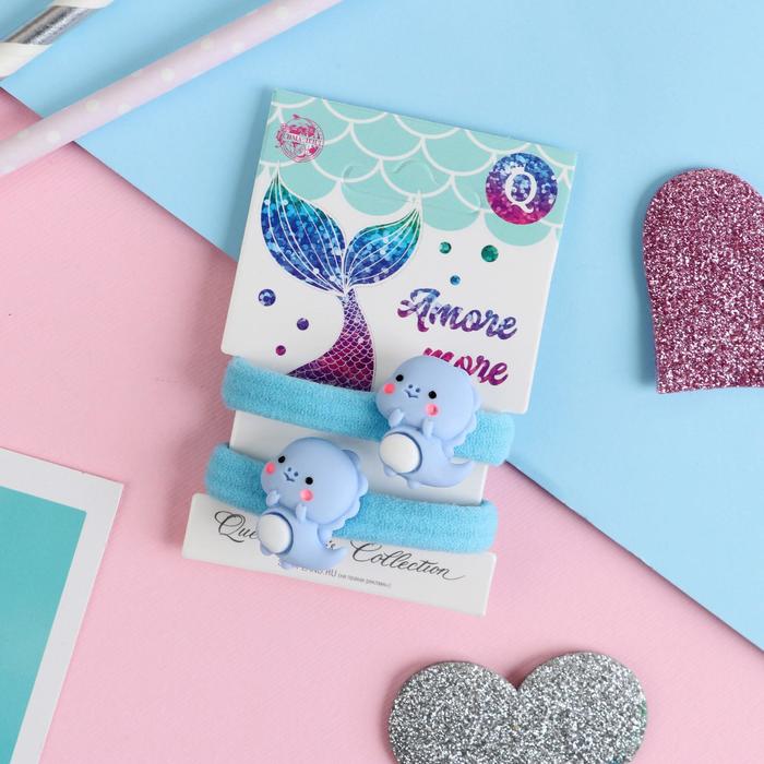 Резинка для волос "Кроха" (набор 2 шт) дино, 3,5 см, голубой
Резинка для волос "Кроха" (набор 2 шт) дино, 3,5 см, голубой