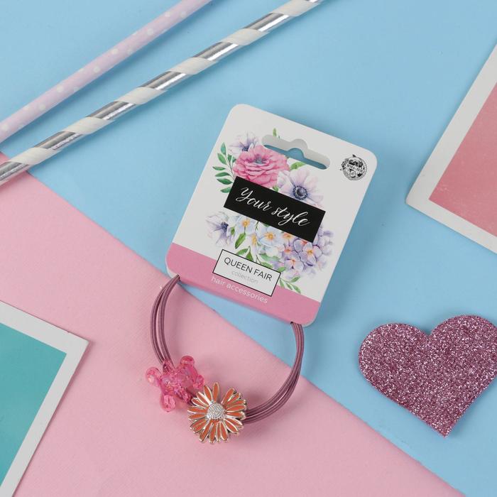 Резинка для волос "Вива" медвежонок, микс
Резинка для волос "Вива" медвежонок, микс