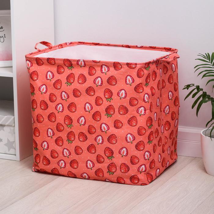 Корзина универсальная «Клубничка», 50×40 см
Корзина универсальная «Клубничка», 50×40 см