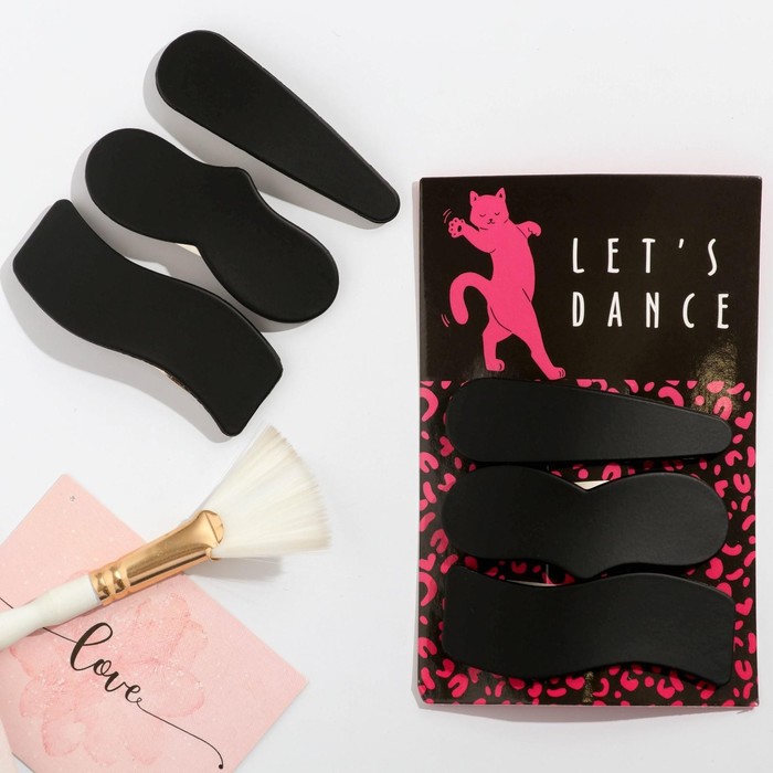 Заколки для волос "Let`s dance", 3 шт.
Заколки для волос "Let`s dance", 3 шт.