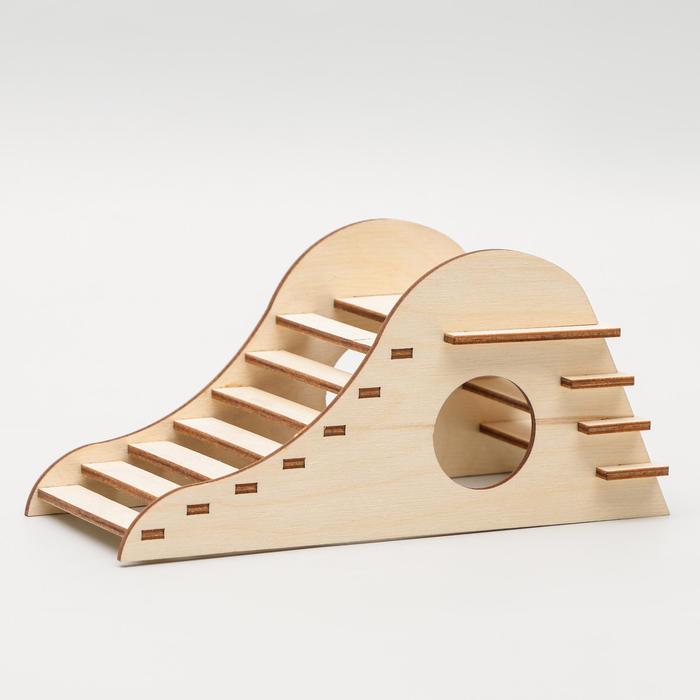 Мостик для грызунов, 9,5х19,5х9 см
Мостик для грызунов, 9,5х19,5х9 см