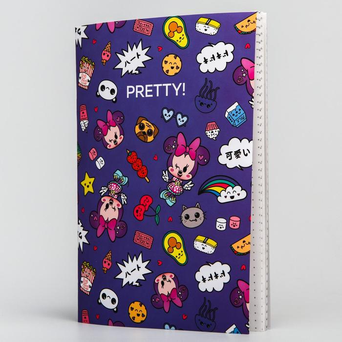 Тетрадь софт-тач А5, 40 листов, Pretty, Минни Маус
Тетрадь софт-тач А5, 40 листов, Pretty, Минни Маус