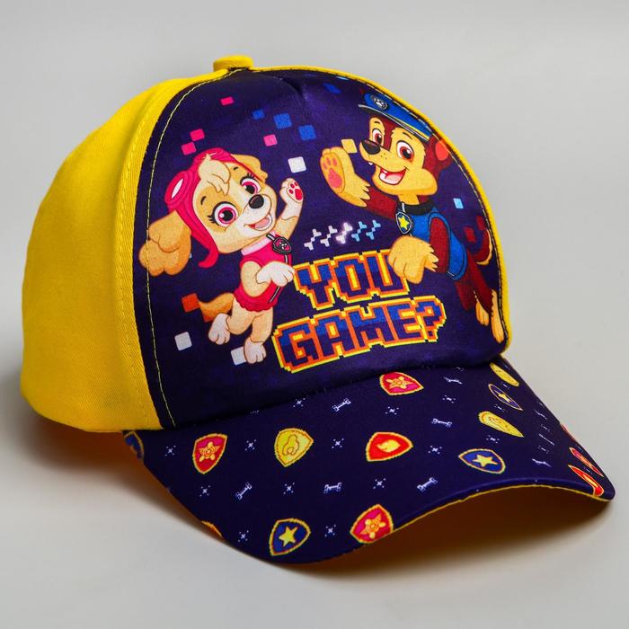 Кепка детская "You game", Щенячий патруль р-р 52-56
Кепка детская "You game", Щенячий патруль р-р 52-56