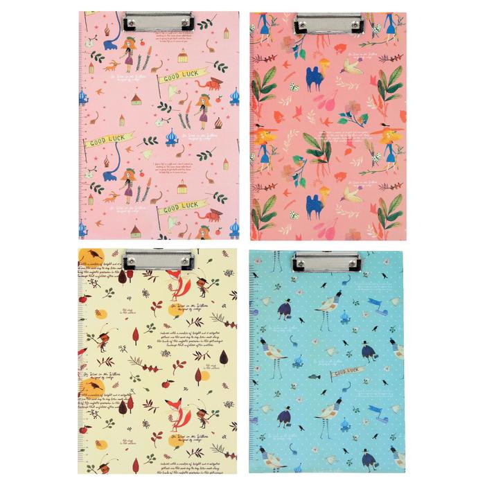 Планшет с прижимом "Зверюшки" А4, картон, МИКС
Планшет с прижимом "Зверюшки" А4, картон, МИКС