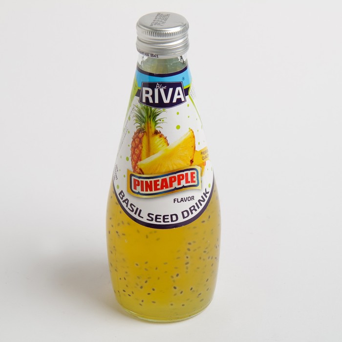Напиток Blue riva, Семена базилика с ароматом ананаса, 290 мл