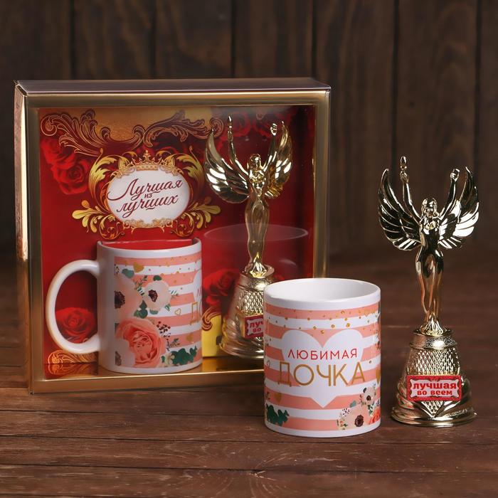 Подарочный набор «Любимая дочка», (ника, кружка) 23х8,5х23 см
Подарочный набор «Любимая дочка», (ника, кружка) 23х8,5х23 см