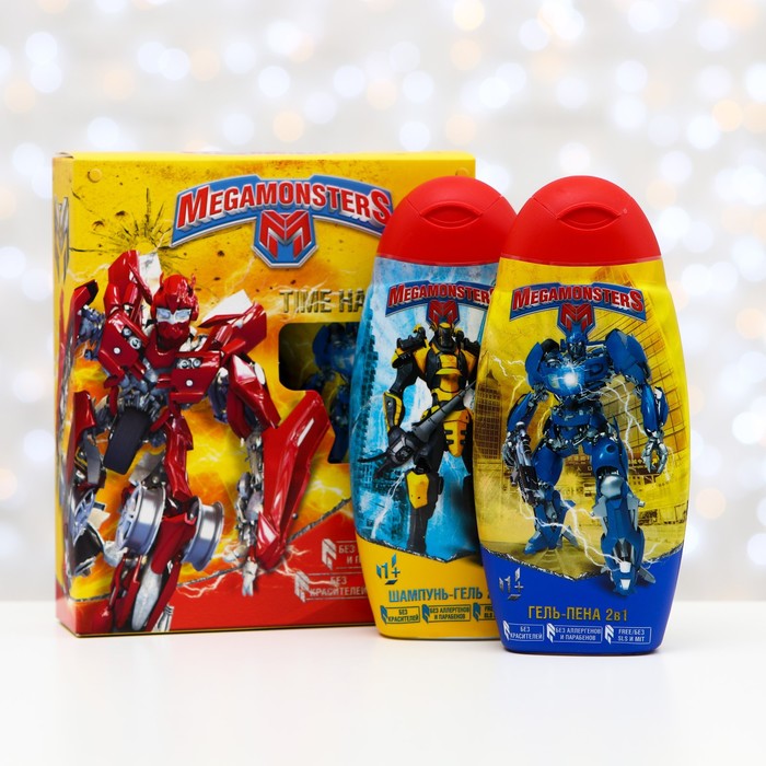 Подарочный набор детский «Мегамонстры»: шампунь 2 в 1, 300 мл + гель-пена 2 в 1, 300 мл
Подарочный набор детский «Мегамонстры»: шампунь 2 в 1, 300 мл + гель-пена 2 в 1, 300 мл