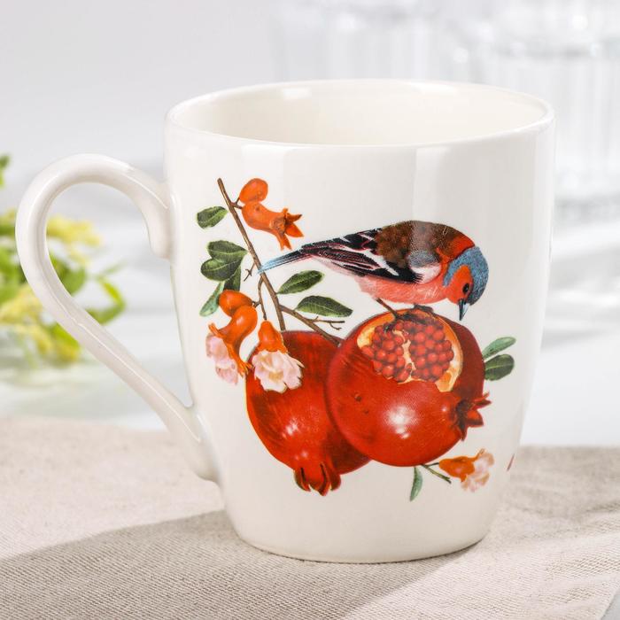Кружка «Птица на гранате», 380 мл
Кружка «Птица на гранате», 380 мл