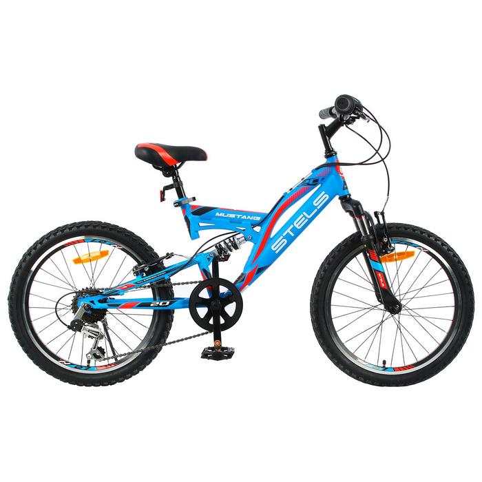Велосипед 20" Stels Mustang V, V010, цвет синий, размер 13"
Велосипед 20" Stels Mustang V, V010, цвет синий, размер 13"