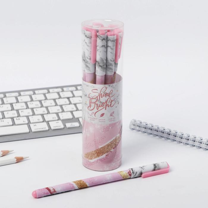 Ручка с колпачком и нанесением soft-touch Shine Bright, синяя паста, 0,7 мм, цена за 1 шт
Ручка с колпачком и нанесением soft-touch Shine Bright, синяя паста, 0,7 мм, цена за 1 шт