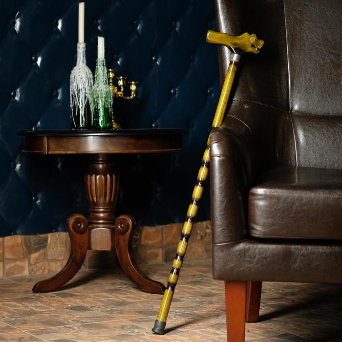 Трость сувенирная 90см, рукоять дракон, зеленая
Трость сувенирная 90см, рукоять дракон, зеленая