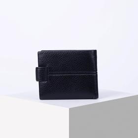 Портмоне мужское, 2 отдела на клапане, цвет чёрный
Портмоне мужское, 2 отдела на клапане, цвет чёрный