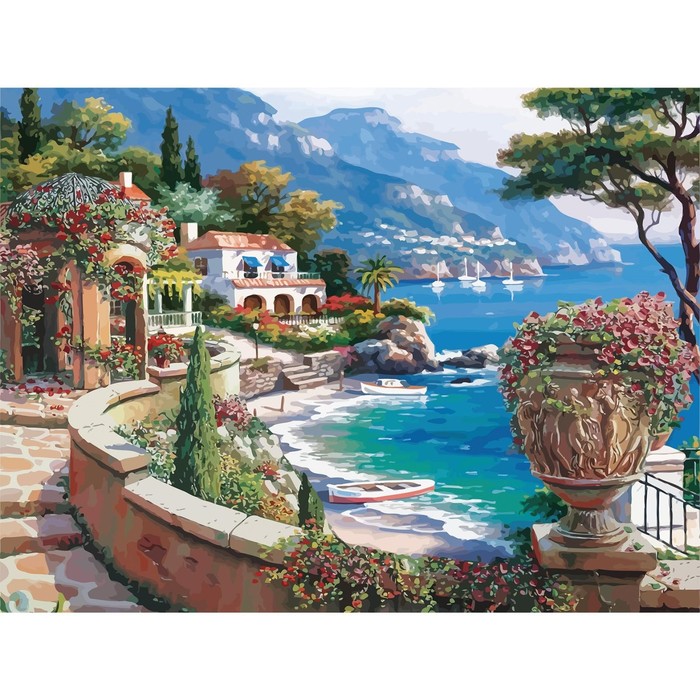 Алмазная мозаика на подрамнике 30x40 с частичным заполнением «Домики»
Алмазная мозаика на подрамнике 30x40 с частичным заполнением «Домики»