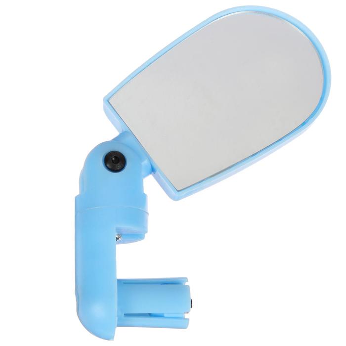 Зеркало для детского велосипеда H-1, цвет синий