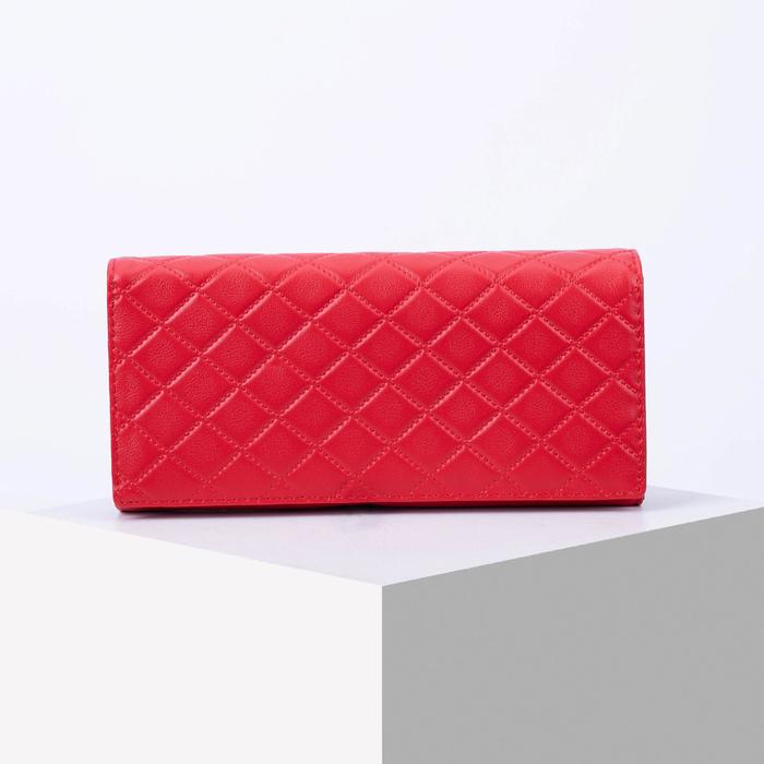 Кошелёк женский, 3 отдела на магните, 2 отдела на фермуаре, цвет красный
Кошелёк женский, 3 отдела на магните, 2 отдела на фермуаре, цвет красный