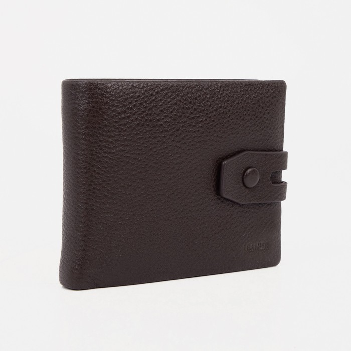 Портмоне мужское, 2 отдела на клапане, цвет коричневый
Портмоне мужское, 2 отдела на клапане, цвет коричневый