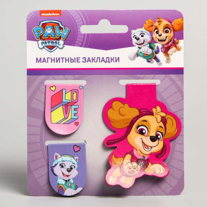 Открытка с магнитными закладками "Щенячий патруль", Paw Patrol, 3 шт.
Открытка с магнитными закладками "Щенячий патруль", Paw Patrol, 3 шт.