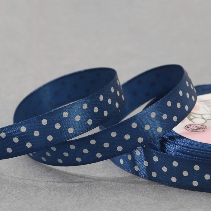 Лента атласная «Горошек», 15 мм × 23 ± 1 м, цвет синий №038
Лента атласная «Горошек», 15 мм × 23 ± 1 м, цвет синий №038