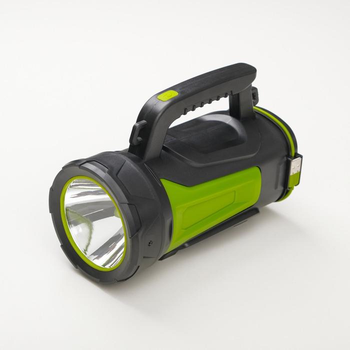 Фонарь ручной аккумуляторный, 15 Вт, 1200 мАч, USB, индикатор заряда, 3 режима
Фонарь ручной аккумуляторный, 15 Вт, 1200 мАч, USB, индикатор заряда, 3 режима