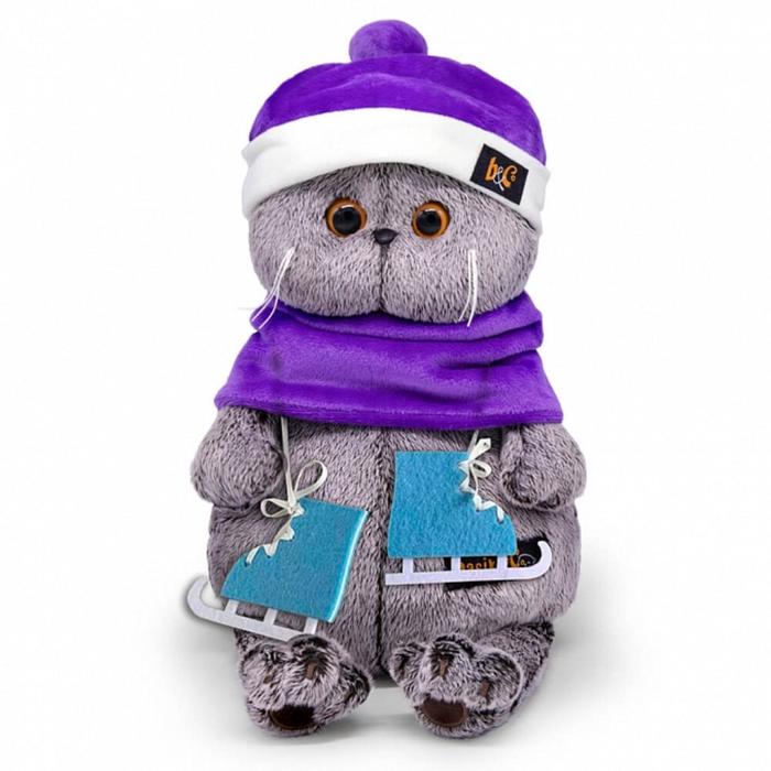 Мягкая игрушка «Басик с коньками», 19 см
Мягкая игрушка «Басик с коньками», 19 см