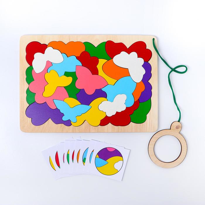 Логическая головоломка «Найди бабочку» 
Логическая головоломка «Найди бабочку»