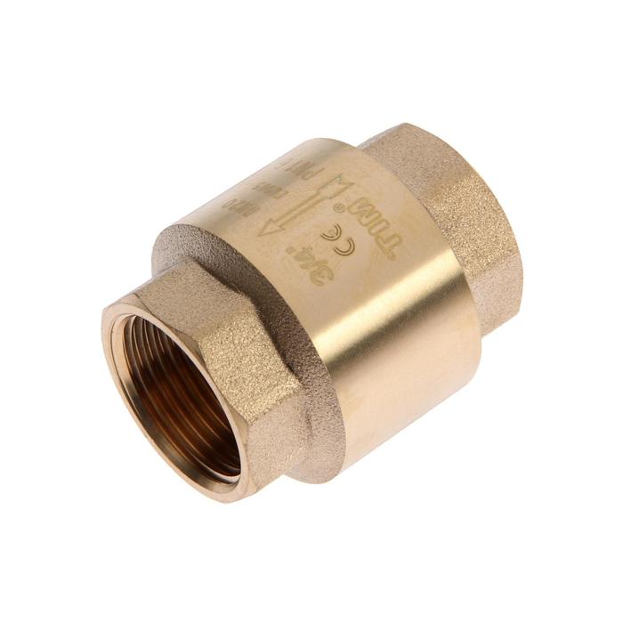 Клапан обратный TIM JH-1011std, 3/4", внутренняя/внутренняя резьба, латунный сердечник
Клапан обратный TIM JH-1011std, 3/4", внутренняя/внутренняя резьба, латунный сердечник