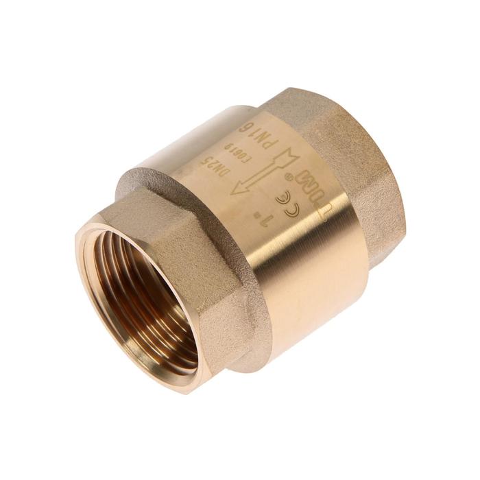 Клапан обратный TIM JH-1012std, 1", внутренняя/внутренняя резьба, латунный сердечник
Клапан обратный TIM JH-1012std, 1", внутренняя/внутренняя резьба, латунный сердечник