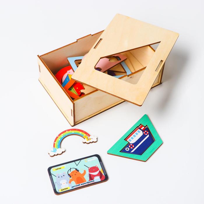 Пазлы логические «Цвета и формы»
Пазлы логические «Цвета и формы»