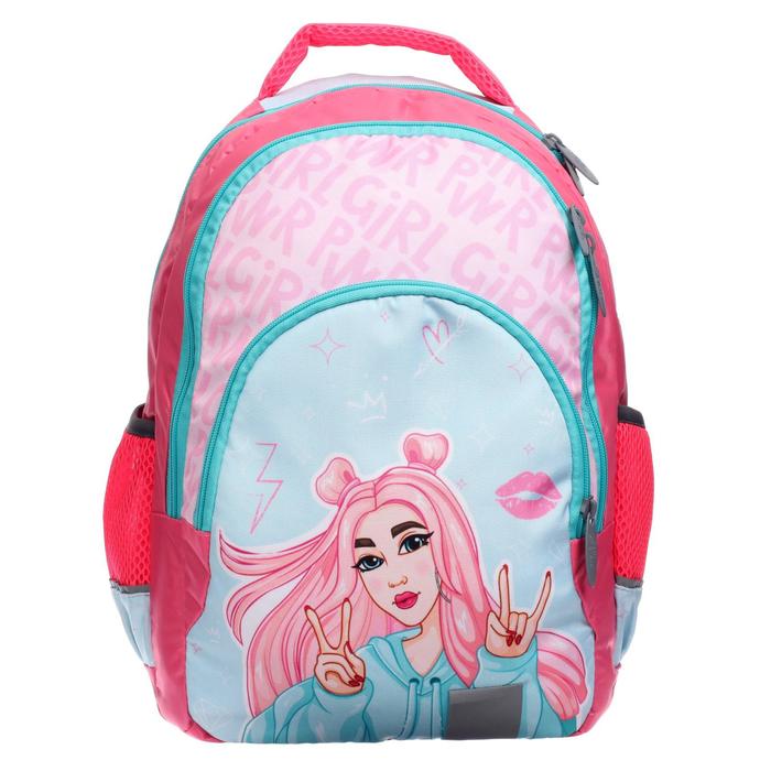 Рюкзак молодёжный, Calligrata, 44 х 30 х 17 см, эргономичная спинка, «Девчонка»
Рюкзак молодёжный, Calligrata, 44 х 30 х 17 см, эргономичная спинка, «Девчонка»