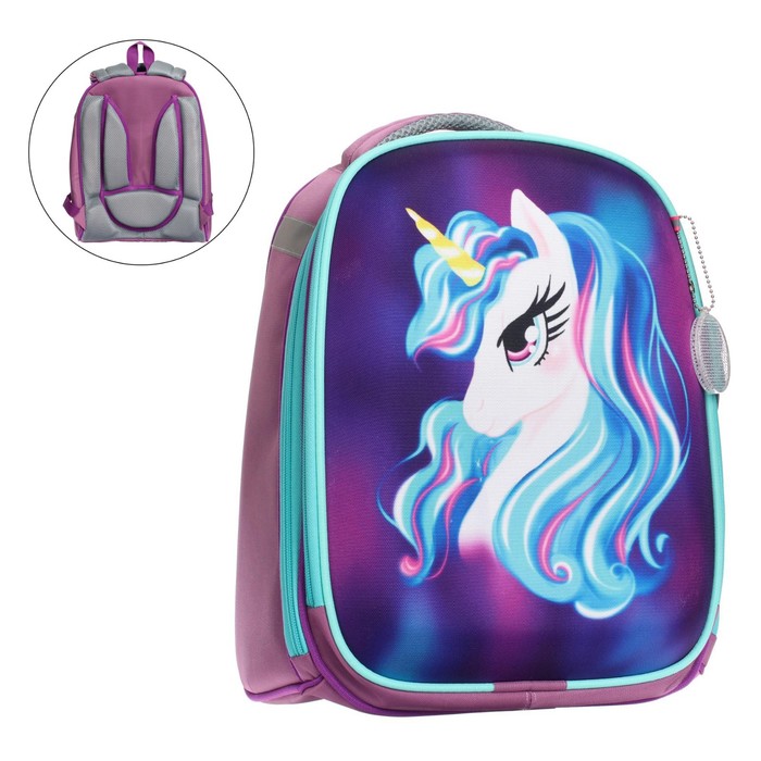 Рюкзак каркасный, Calligrata, 37 х 28 х 19 см, «Единорожка»
Рюкзак каркасный, Calligrata, 37 х 28 х 19 см, «Единорожка»