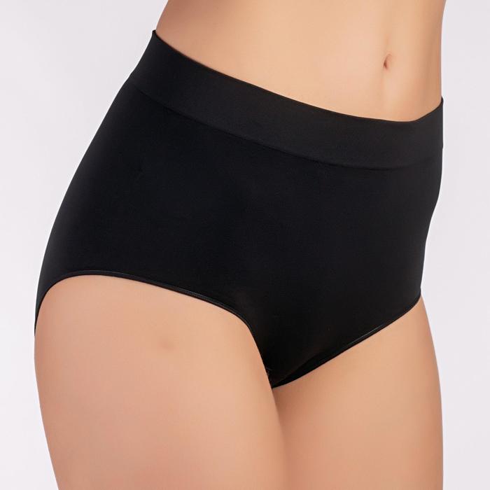 Трусы женские бесшовные слипы, цвет чёрный (nero), размер 54-56 (XL)
Трусы женские бесшовные слипы, цвет чёрный (nero), размер 54-56 (XL)