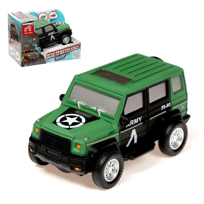 Джип инерционный «Армия», МИКС 
Джип инерционный «Армия», МИКС