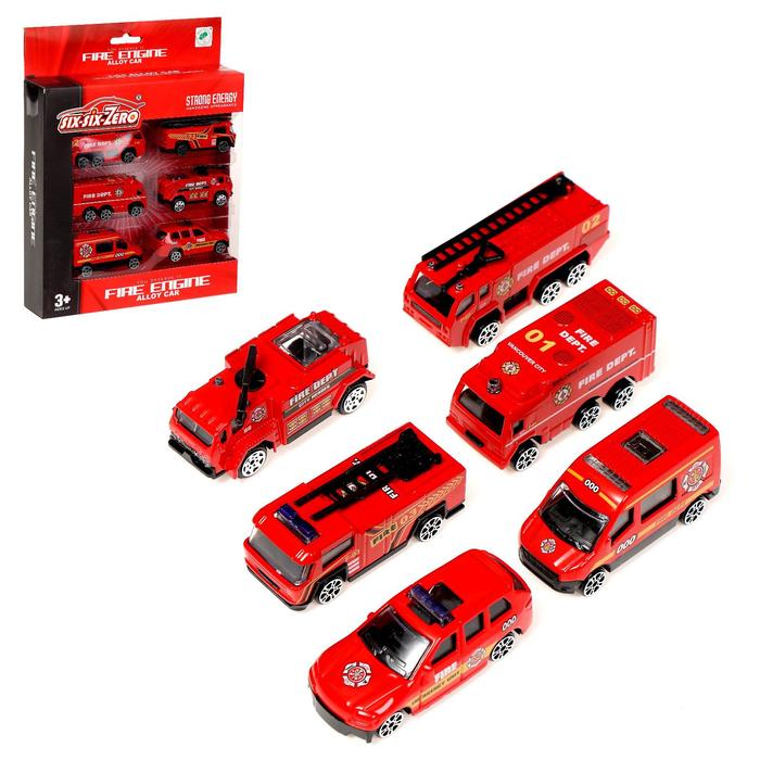 Набор машин металлических «Спецслужбы», 6 штук
Набор машин металлических «Спецслужбы», 6 штук