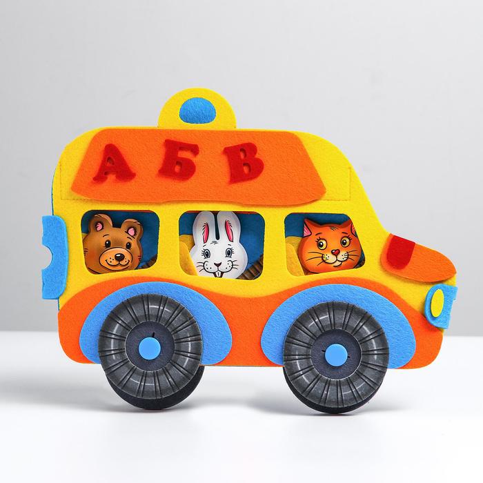 Развивающая книжка из фетра «Едем в школу»
Развивающая книжка из фетра «Едем в школу»