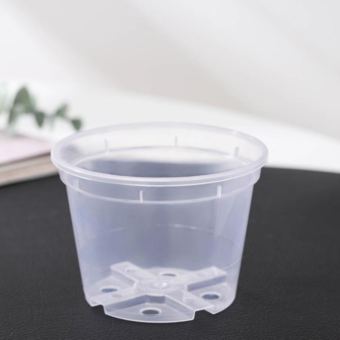 Вазон дренажный, 280 мл, цвет прозрачный
Вазон дренажный, 280 мл, цвет прозрачный