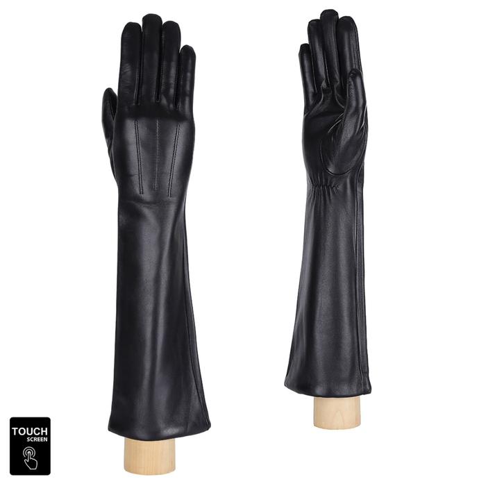 Перчатки женские натуральная кожа (Размер 6.5) черный 
Перчатки женские натуральная кожа (Размер 6.5) черный